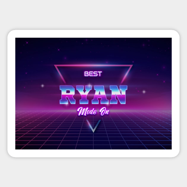 Best Ryan Name Sticker by Rizaldiuk